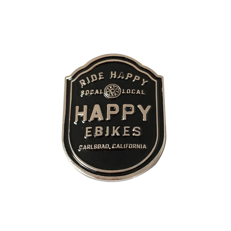Happy Head Badges & Bicycle Tube Emblem