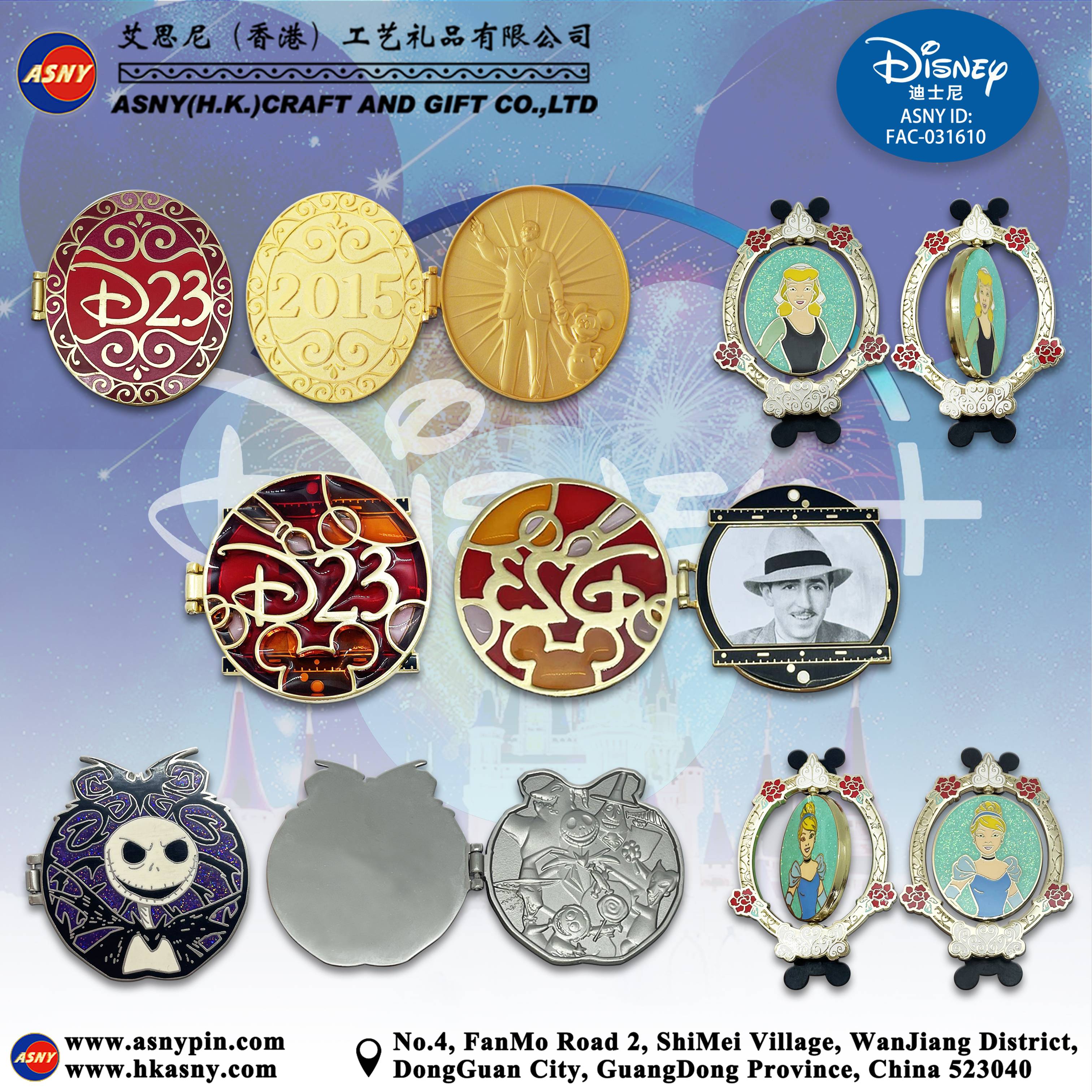 Catalog - Disney Badge & Pin - Souvenir/Craft/Promotional Item Price/Design/Customize/Production/Maker/Supply/Factory (1)