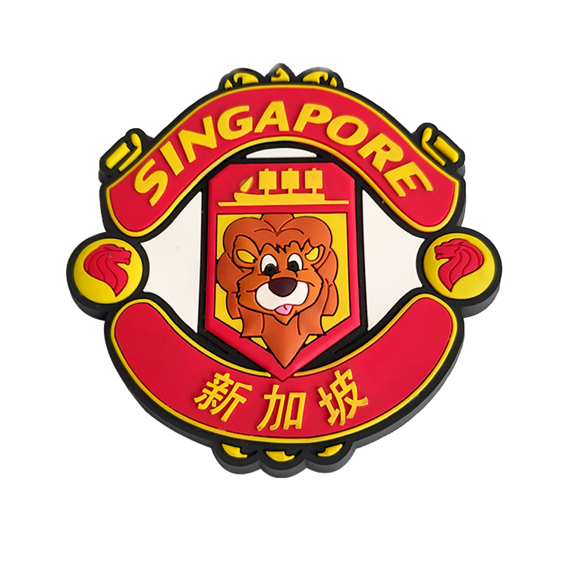Singapore Lion Dance Souvenir Magnet – A Fusion of Festivities