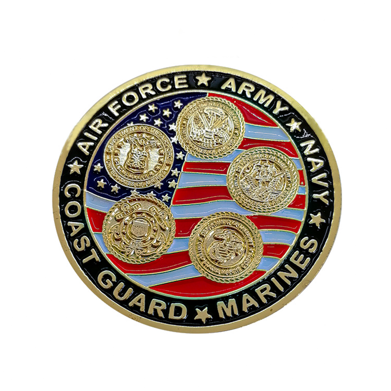 US Security Force Flag Enamel Souvneir Coin