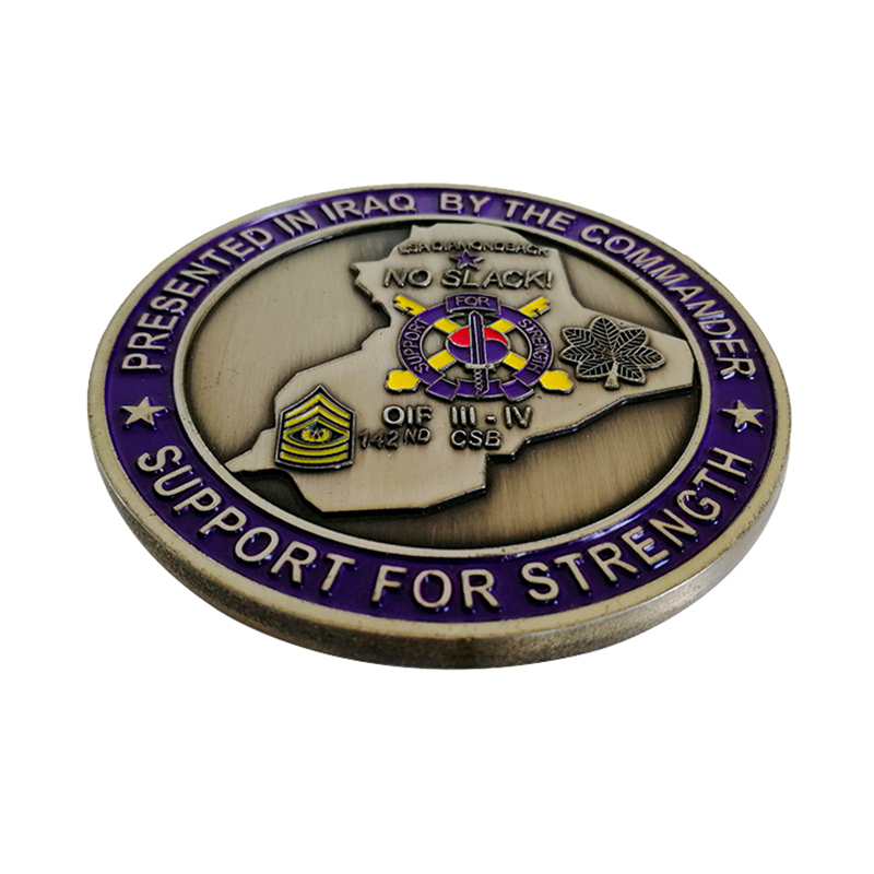 Honoring Courage and Commitment: The 142d Corps Sustainment Support Battalion Challenge Coin