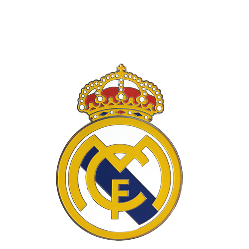 Crown head Real Madrid Club de Fútbol Logo Auto-Badge Or Car Emblem