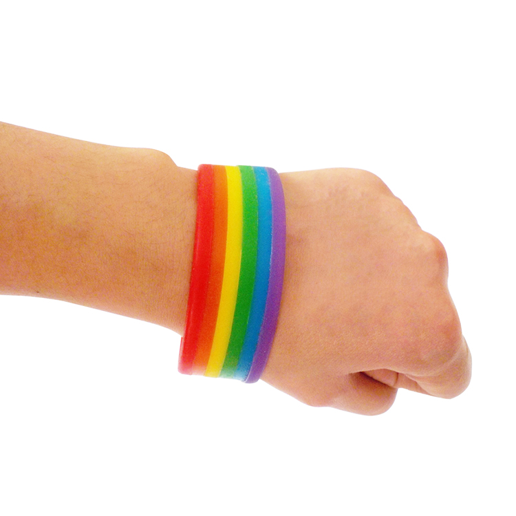 LGBT Pride Silicone Wristbands LGBT Bracelet