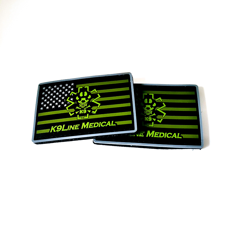 USA K9Line Medical Training Group Logo Pet Supplies Guide PVC Patches