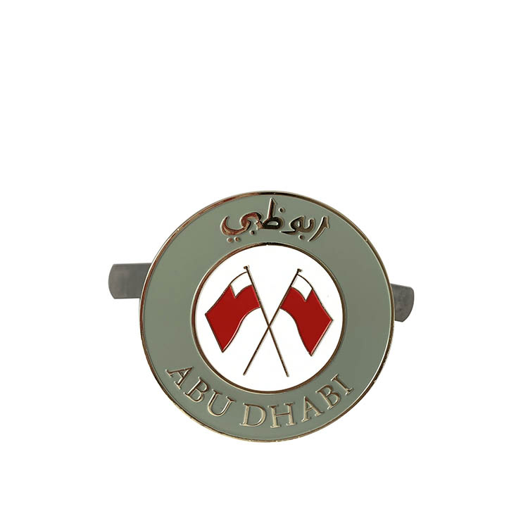 UAE Abu Dhabi Car Emblem Badge