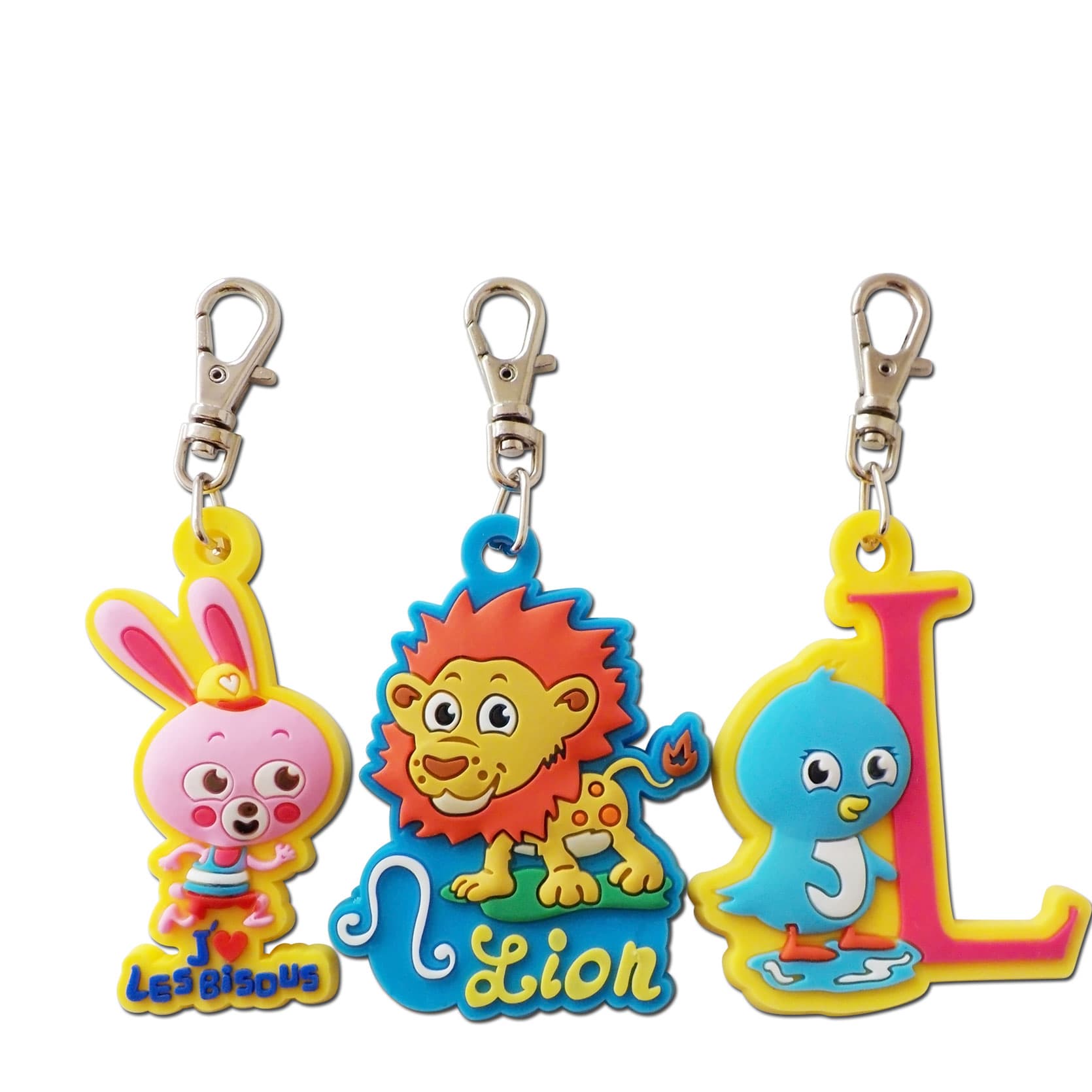 Custom Cartoon Design PVC Keychain