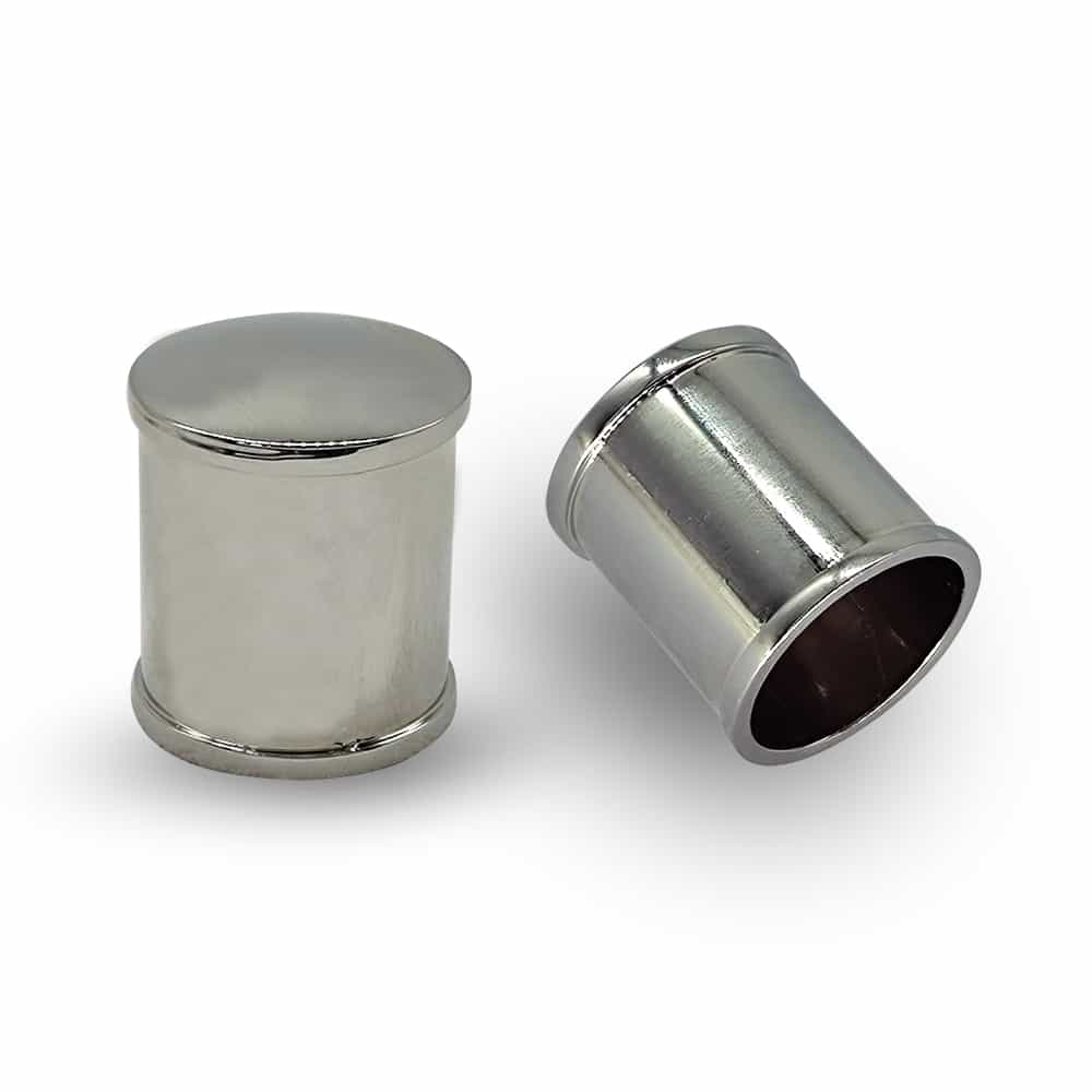 Zinc Alloy Nickel-Plated Simple Portable Circular Perfume Spray Cap